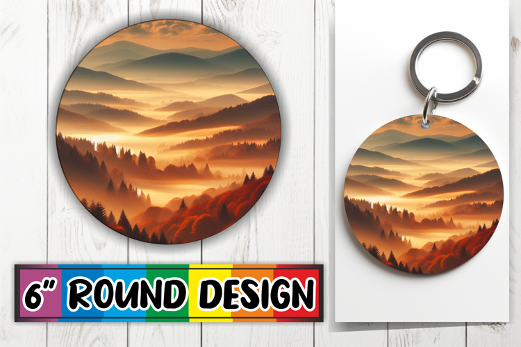 Enchanted Round Ornaments Magic PNG, Autumn