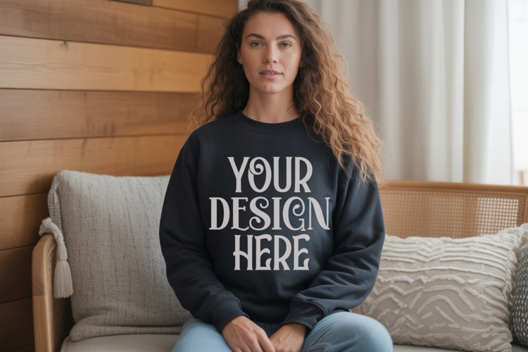 Sweatsuit Mockup Image 11