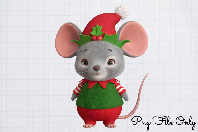 Boho Christmas Clipart Image 12