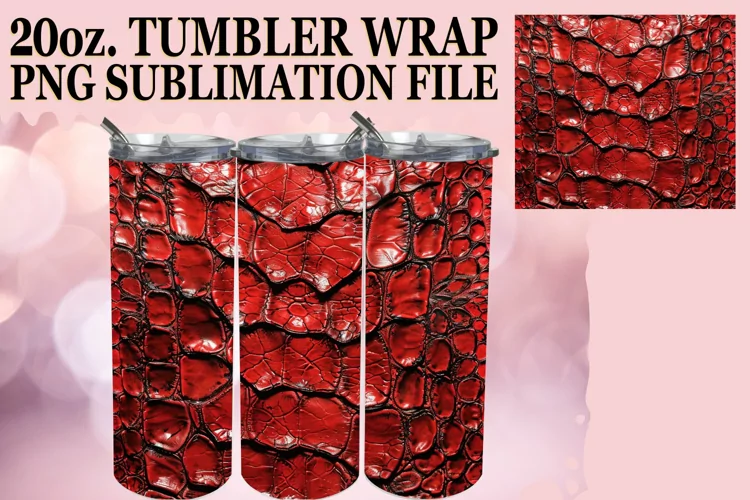 3D Quilted Texture Tumbler Design
