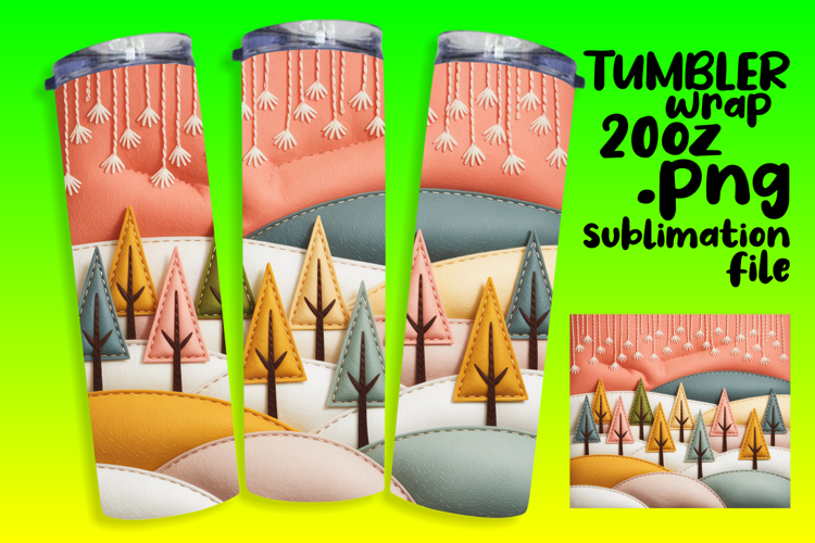 Christmas Tumbler Wrap Image 19