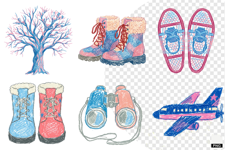 Winter Travel Clipart