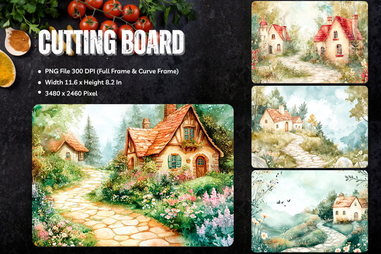 Home Sweet Home Cutting Board New Home Gift Chopping Board