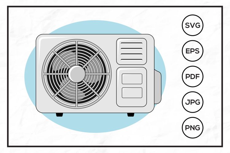 Air Conditioner Clipart Image 3