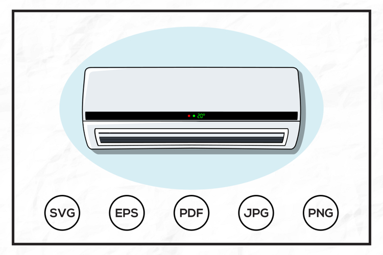 Air Conditioner Clipart Image 2