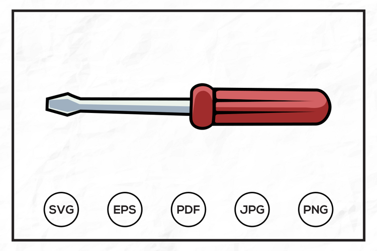 Screwdriver Design Illustration