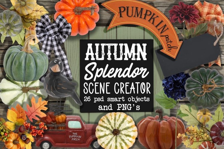 Autumn Splendor Scene Creator Collection example image 1