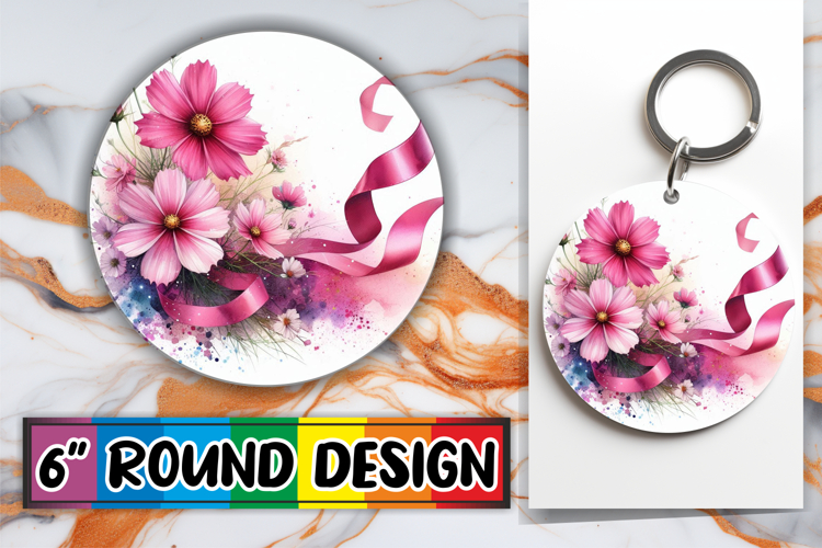 Luminous Round Designs for Kids, Flowers