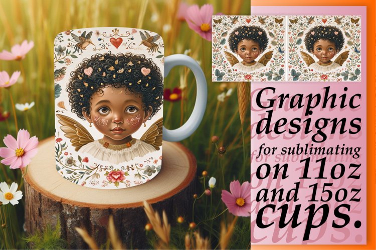 Spring Love on Sublimation Cups example image 1