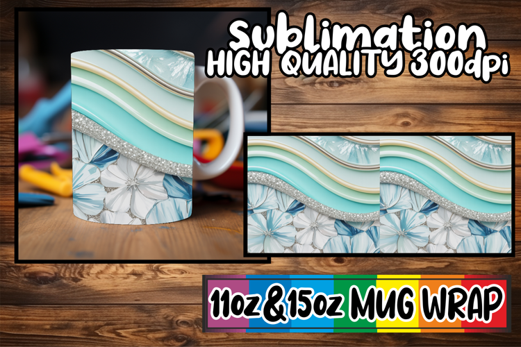 Unique vibes sublimation print wrap, Pattern