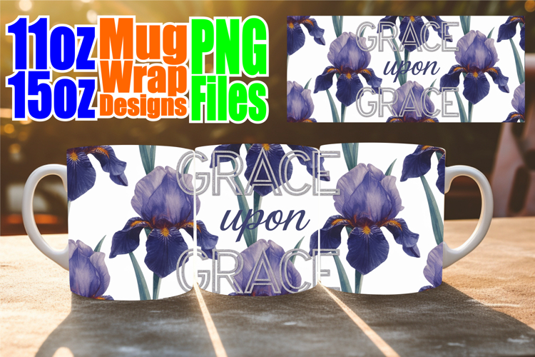 Soft whispers 11oz 15oz mug wrap, Christian