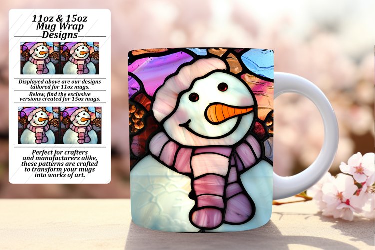Holiday Snowman 3D Wrap Winter Design