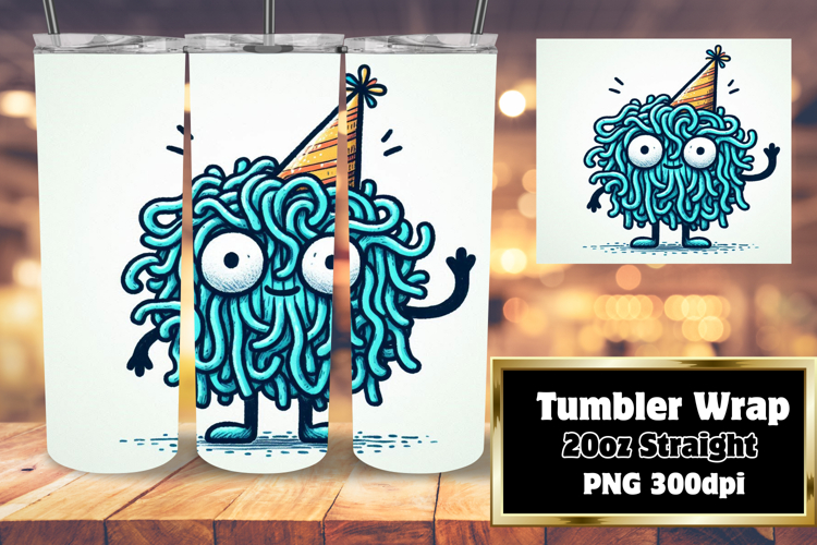 Sublimation Excellence for 20oz Tumbler , Monster