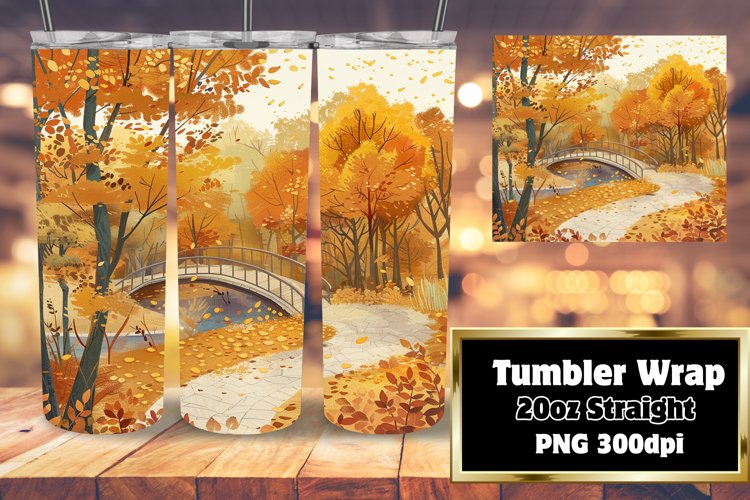 Fall Tumbler Wrap Image 15