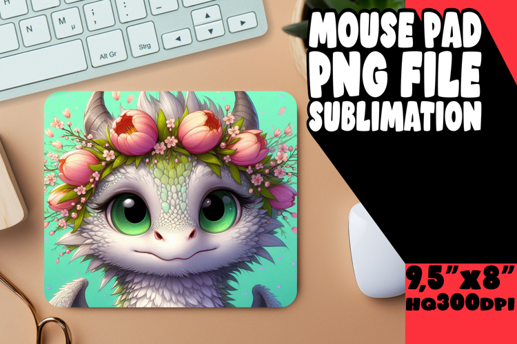 BLISSFUL desk MAT Playful Design, Dragon