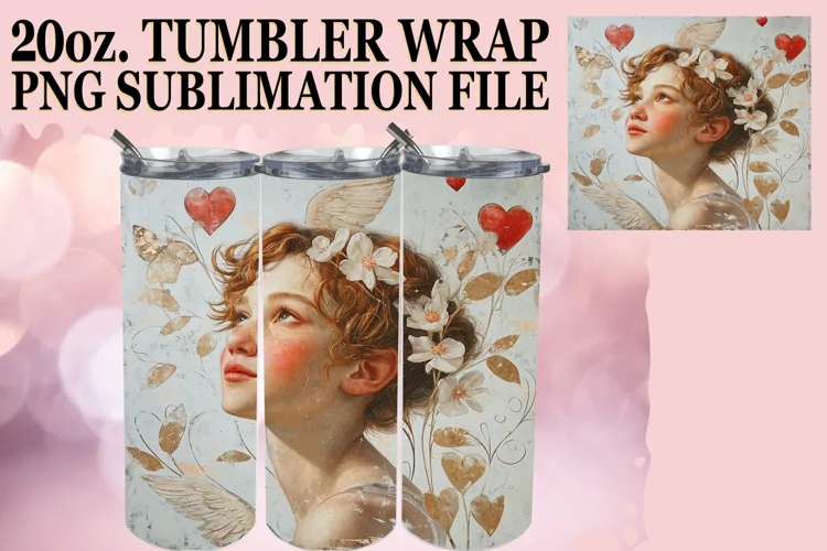 Tumbler Artistry: Embracing Love