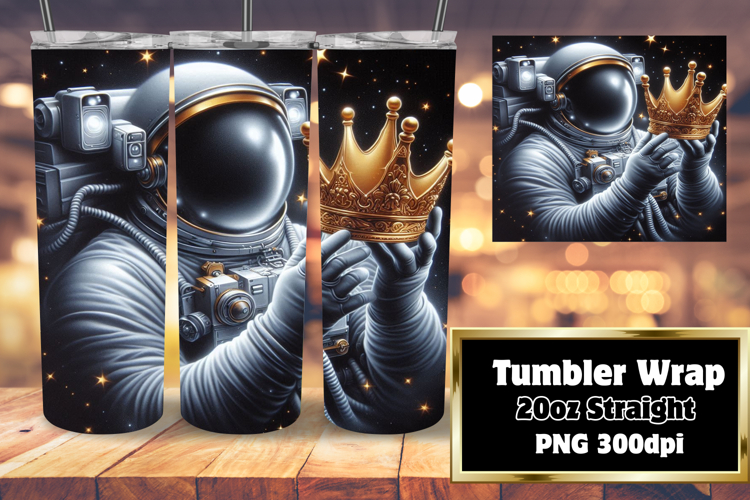 Versatile 20oz Tumbler Template , Astronaut
