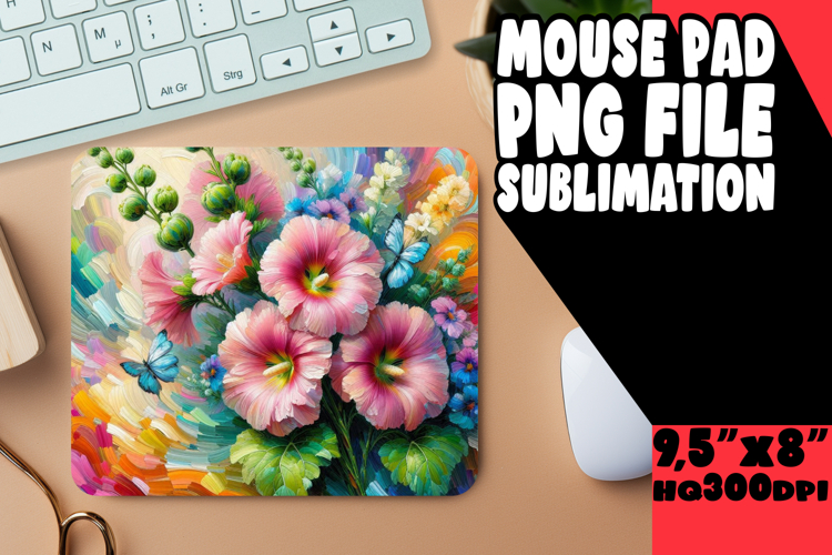 Timeless Desk Pad Sublimation, Flowers