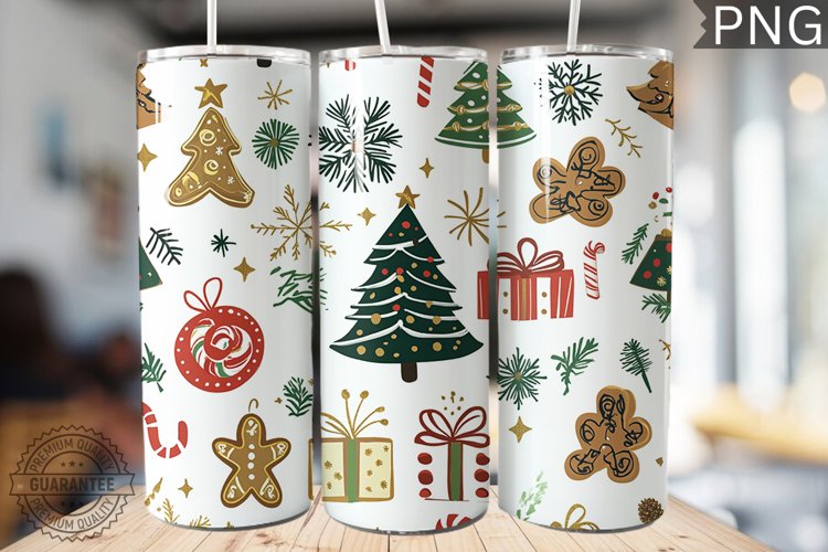 Christmas Tumbler Wrap Image 3