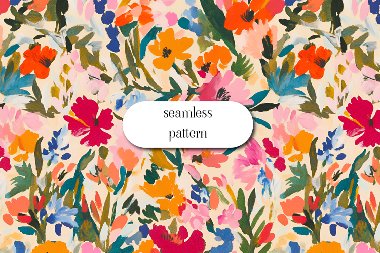 Floral Seamless Pattern Image 8