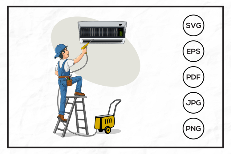 Air Conditioner Clipart Image 16