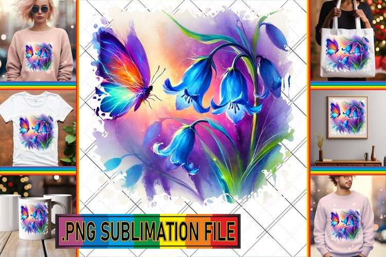 Transparent Background Butterfly Clipart Image 3