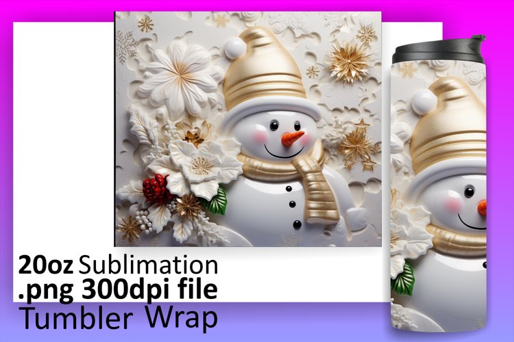 Christmas Tumbler Wrap Image 12