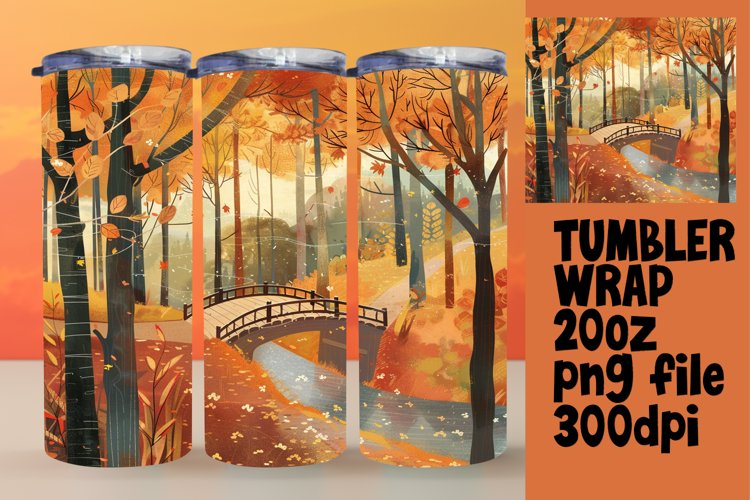 Fall Tumbler Wrap Image 14