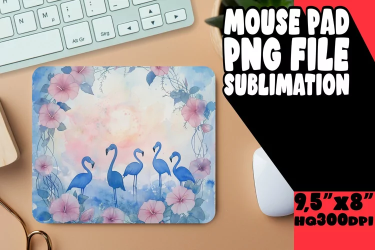 Flamingo Fantasy Mouse Pad Selection