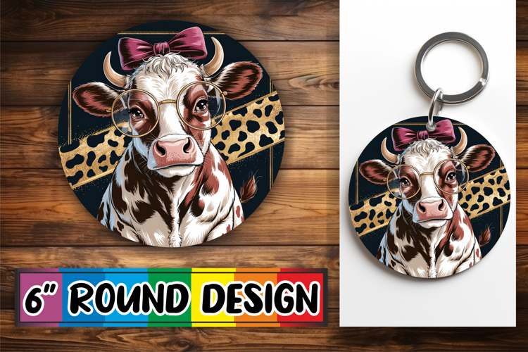 Cow Sublimation Designs Image 19
