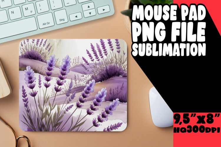 BLISSFUL desk pad Artistic PNG, Flowers example image 1