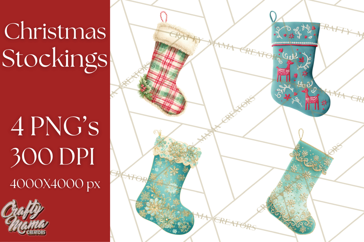 Stockings Clipart Image 2