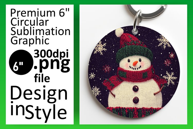 Cute Snowman Clipart Image 8