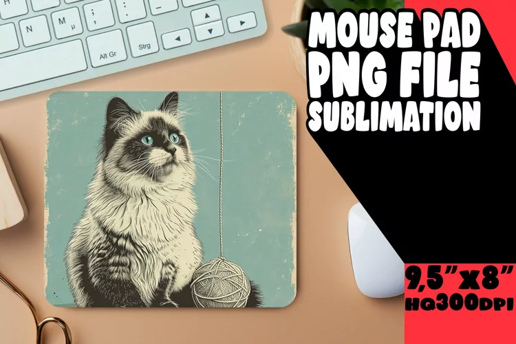 Delightful Kitty Sublimation Pad