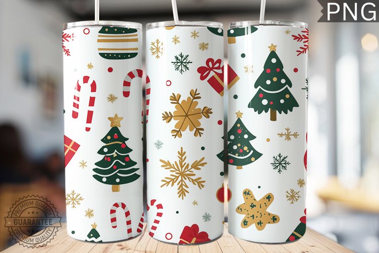 Christmas Tumbler Wrap Image 2