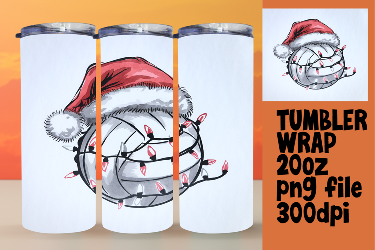 Unique 20oz Sublimation Design , Holiday
