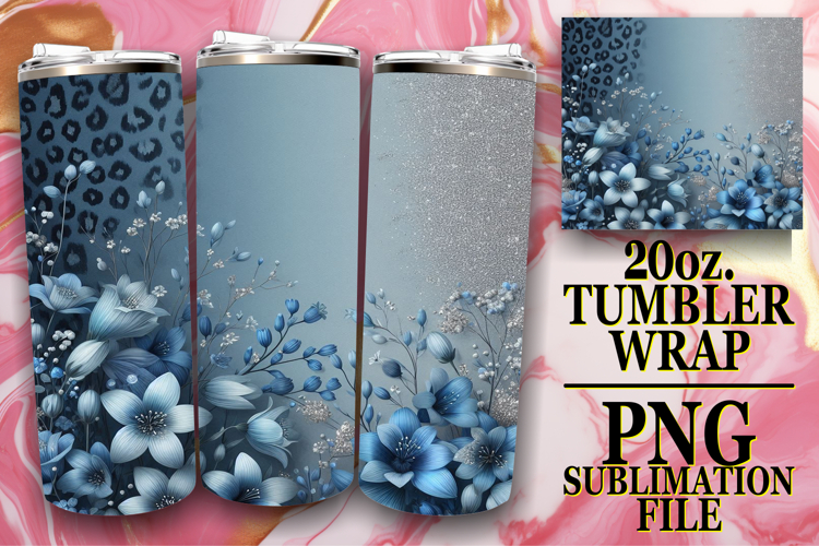 BRIGHT ESCAPES 20oz TUMBLER WRAP, Leopard Prints