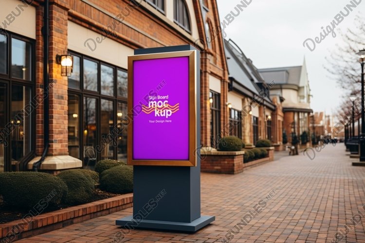 roadside Sign Board For Advertisement example image 1