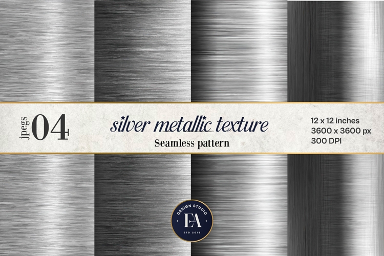 Shiny Silver Texture Image 3