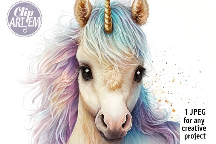 Unicorn Clipart Image 22