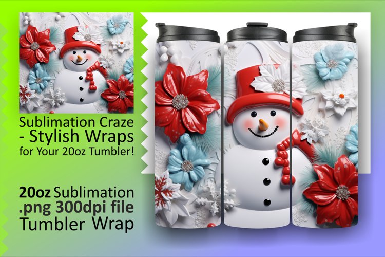 Christmas Tumbler Wrap Image 15
