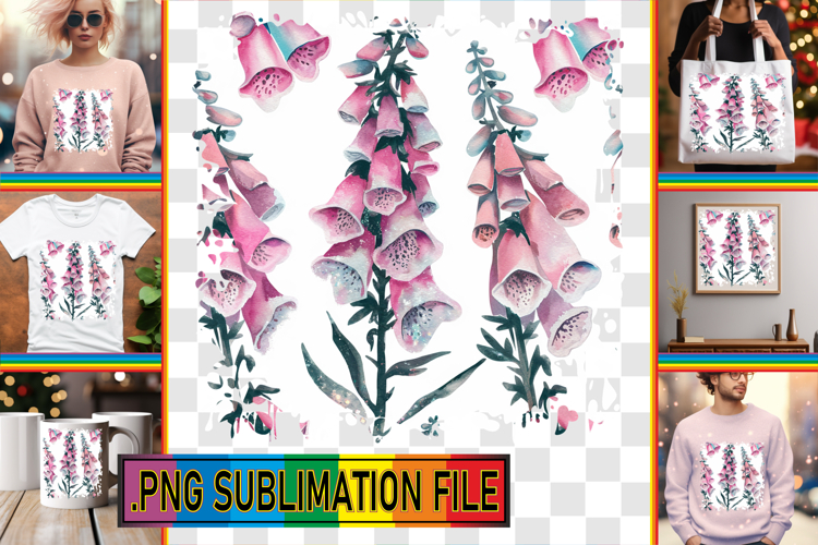 Transparent Background Flower Clipart Image 7