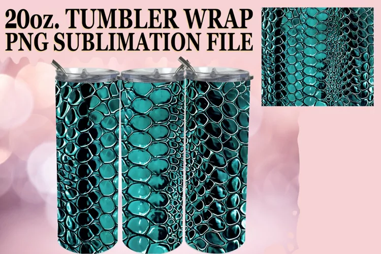Quilted Puff Texture Tumbler Sublimation, 20oz