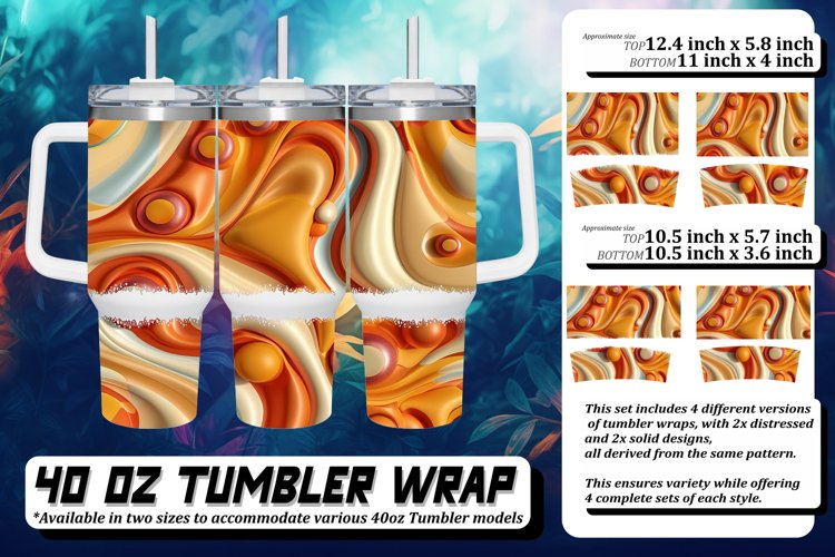 Bold Colorful Patterned Wrap example image 1