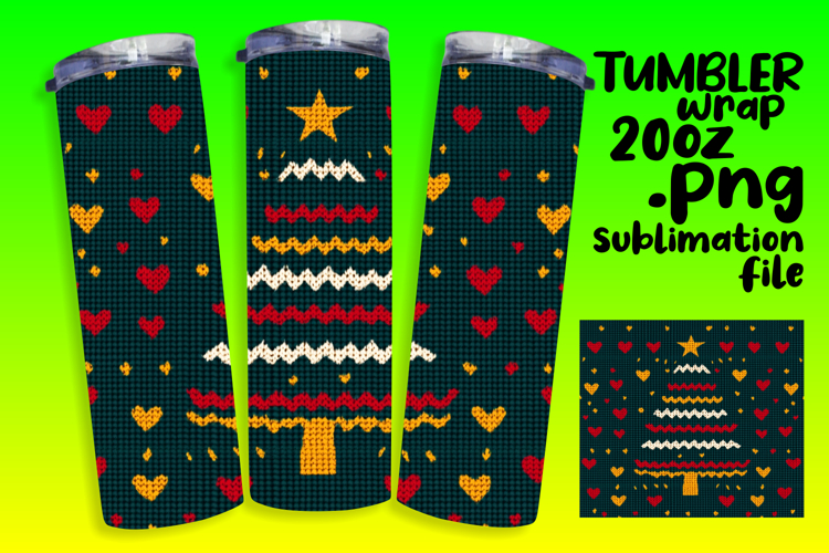 Custom 20oz Sublimation File , Holiday