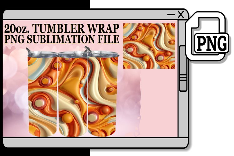 Colorful Pattern Tumbler Assortment example image 1