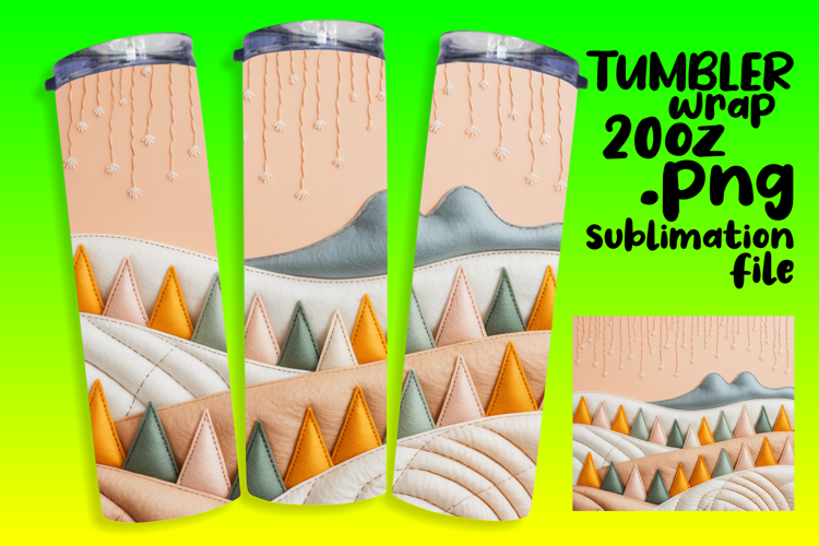 Sublimation-Ready 20oz Design , Holiday