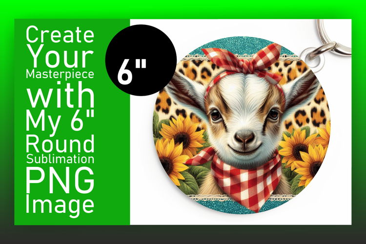 Beautiful Circle PNG for Sublimation , Cute Animals