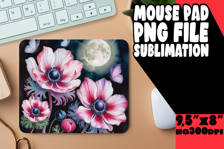 LUMINOUS MOUSE PAD GIFT IDEAS, Flowers