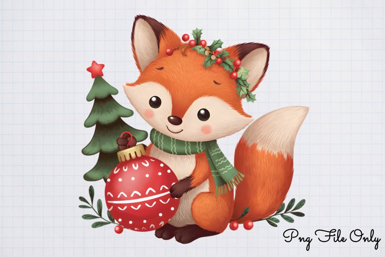 Boho Christmas Clipart Image 9